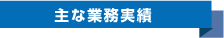 主な業務実績